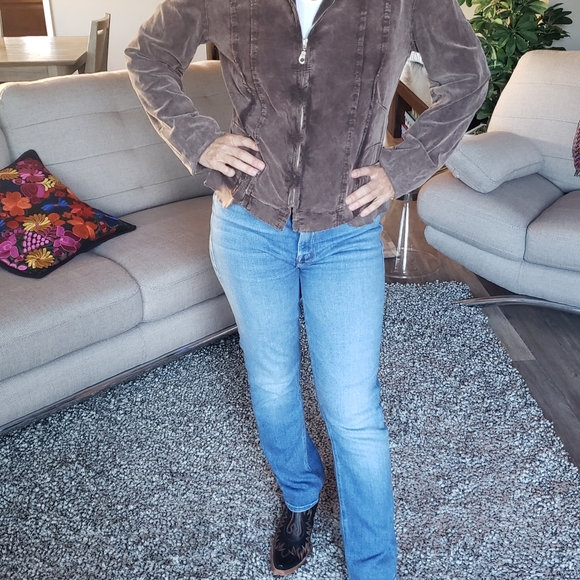 brown courderoy jacket - Picture 6 of 10